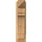 Ekena Millwork Merced Arts & Crafts Rough Sawn Outlooker, Western Red Cedar, 6"W x 12"D x 24"H OUT06X12X24MRC03RWR - alternate 4